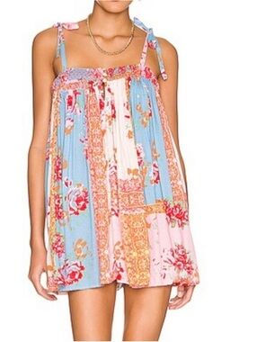 Free People Intimately Rule the World Boho Romper Size XS